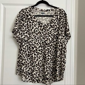 Leopard Print Tee